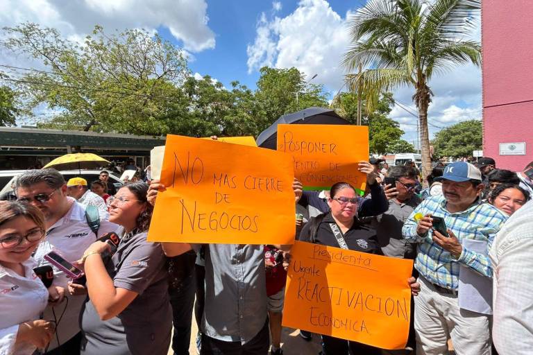 Comerciantes de Culiacán piden a Sheinbaum atienda crisis económica por violencia
