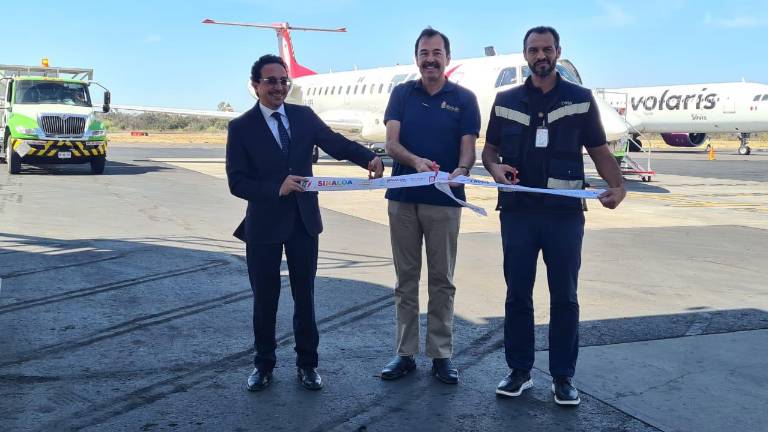 La nueva ruta comenzó operaciones desde el Aeropuerto Internacional de Culiacán a las 14:20 horas de este lunes 24 de febrero.
