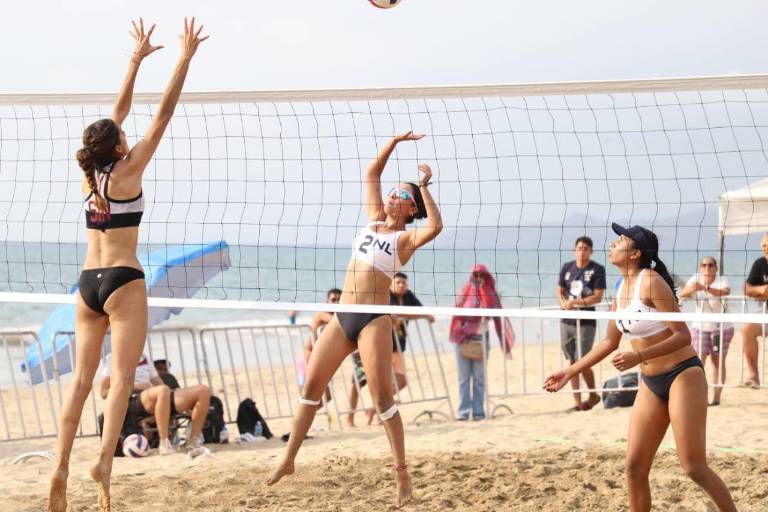 Sinaloa va por tres medallas de oro en los Nacionales 2023 del voleibol de playa