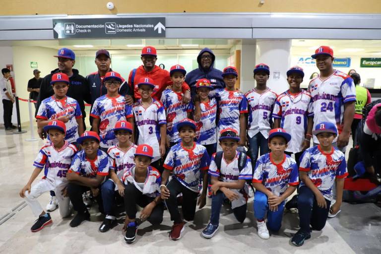 República Dominicana llega a Culiacán para el Panamericano de Beisbol U-10