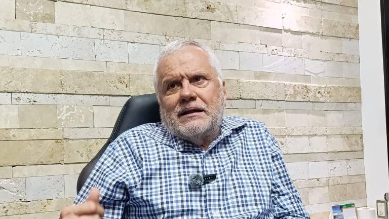 El Alcalde de Escuinapa Víctor Manuel Díaz Simental.