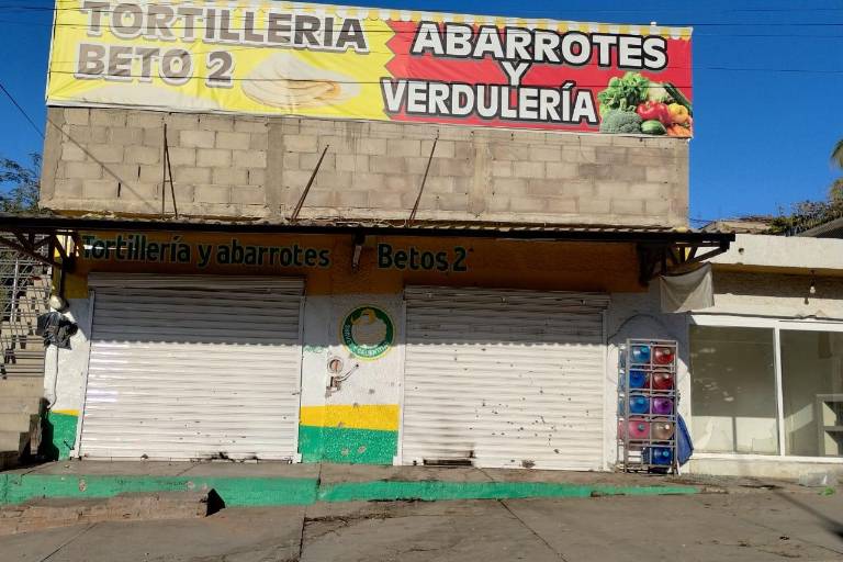 Disparan contra tortillería en la colonia CNOP de Culiacán