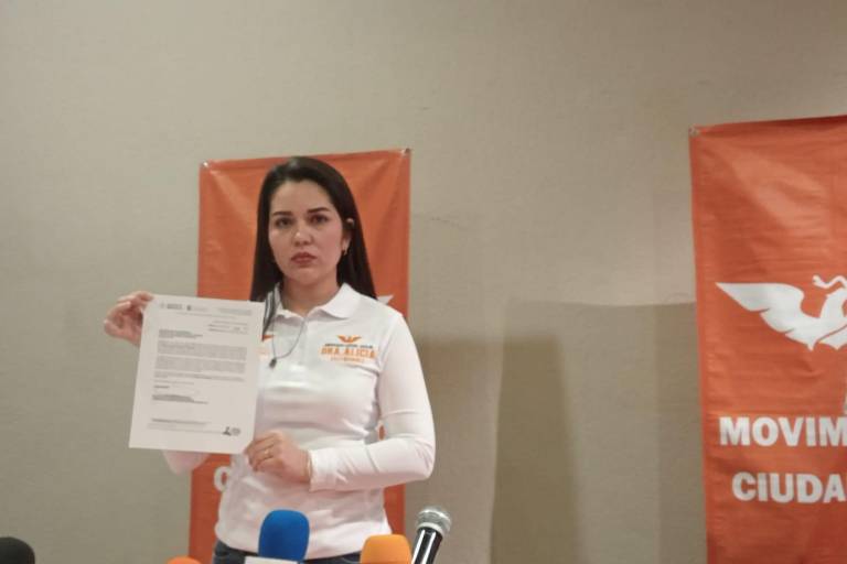 Denuncia Movimiento Ciudadano violencia política en razón de género hacia candidata a diputada local