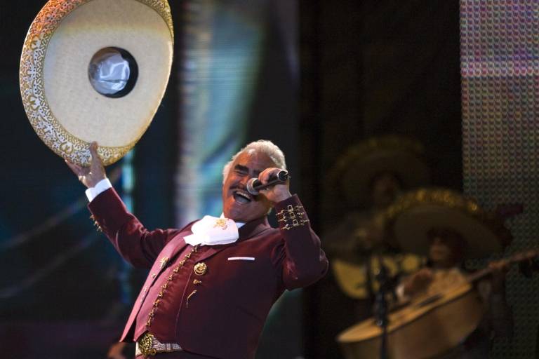 Son los éxitos más escuchados de Vicente Fernández
