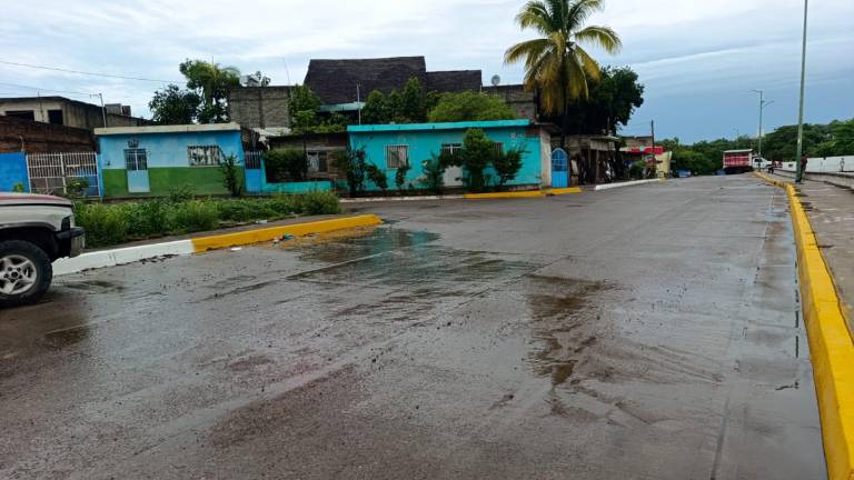 En Escuinapa se han registrado lluvias copiosas a causa del huracán Flossie.