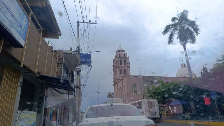 Este miércoles en Escuinapa también se registró una lluvia ligera.