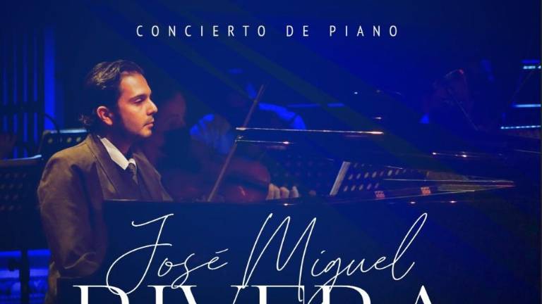 José Miguel Rivera brindará un concierto de piano, este viernes.