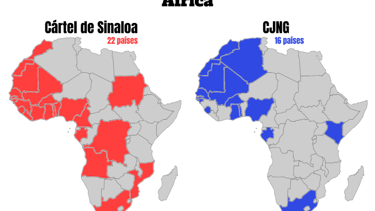 Los cárteles mexicanos en África