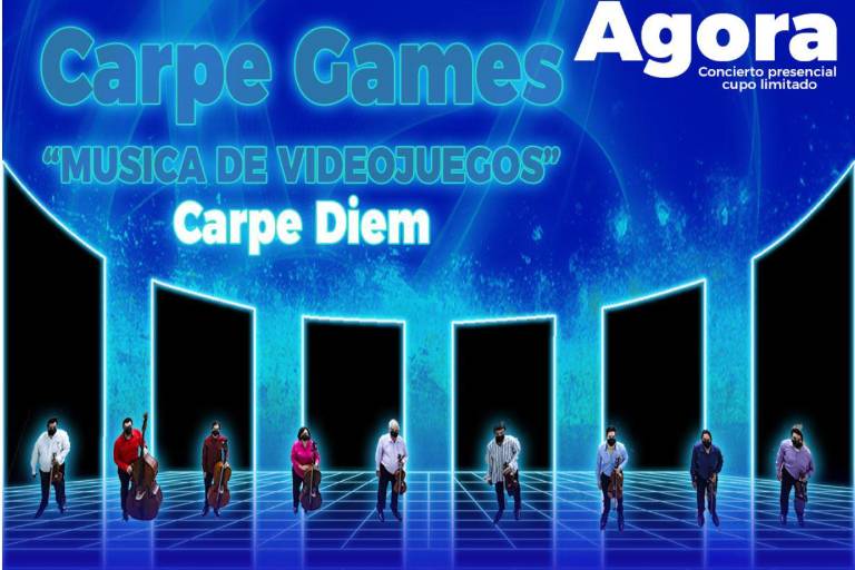 Música de videojuegos con el ensamble Carpe Diem