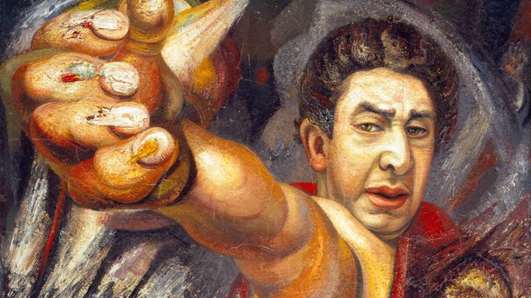 ‘El coronelazo’, autorretrato de David Alfaro Siqueiros de 1945.