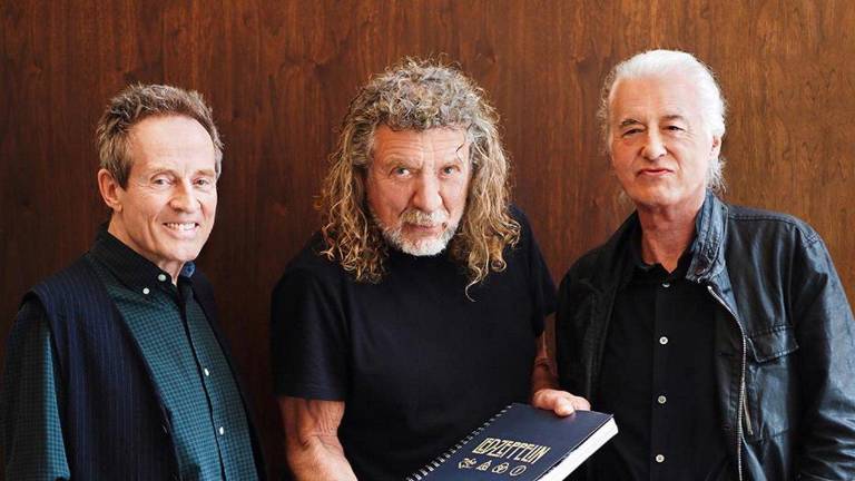 Jimmy Page, Robert Plant y John Paul Jones.