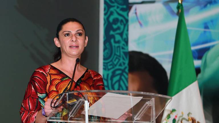 Ana Gabriela Guevara, titular de la Conade.