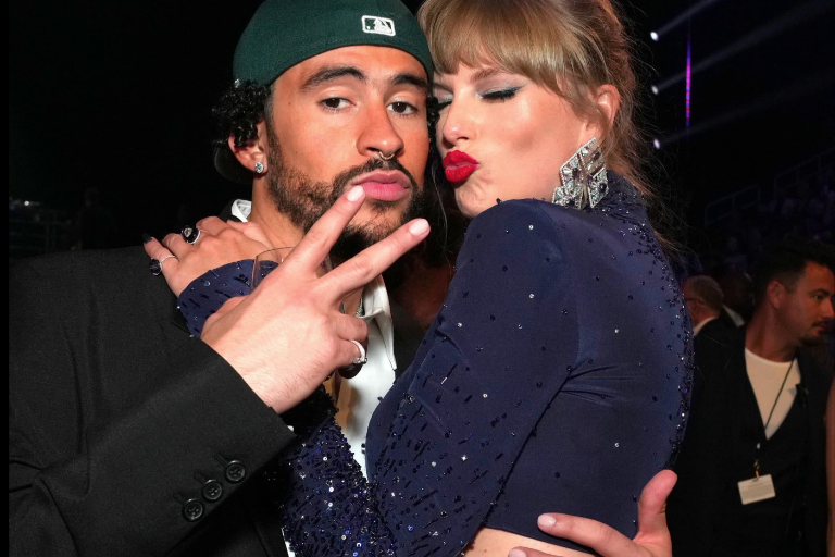 Grabarán Taylor Swift y Bad Bunny un tema