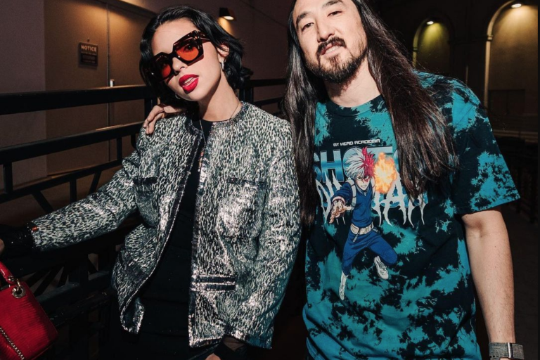 Graba Ángela Aguilar tema en colaboración con Steve Aoki