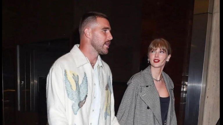 Taylor Swift y Travis Kelce.