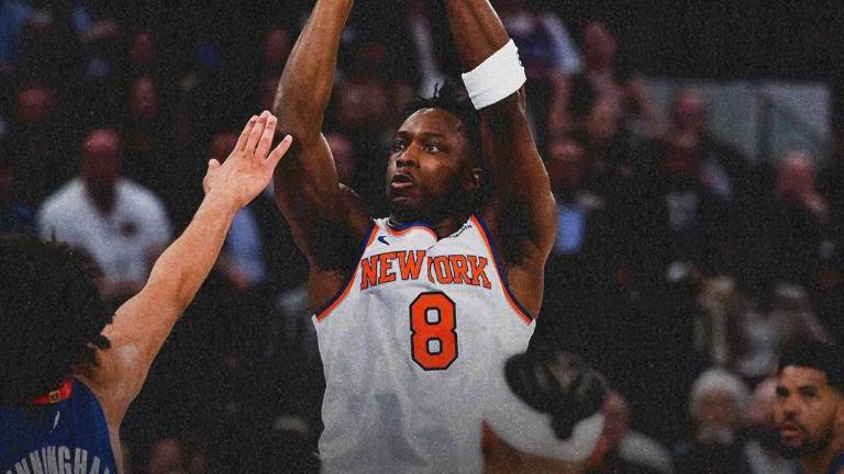 OG Anunoby fue de los elementos clave para el triunfo de los Knicks.