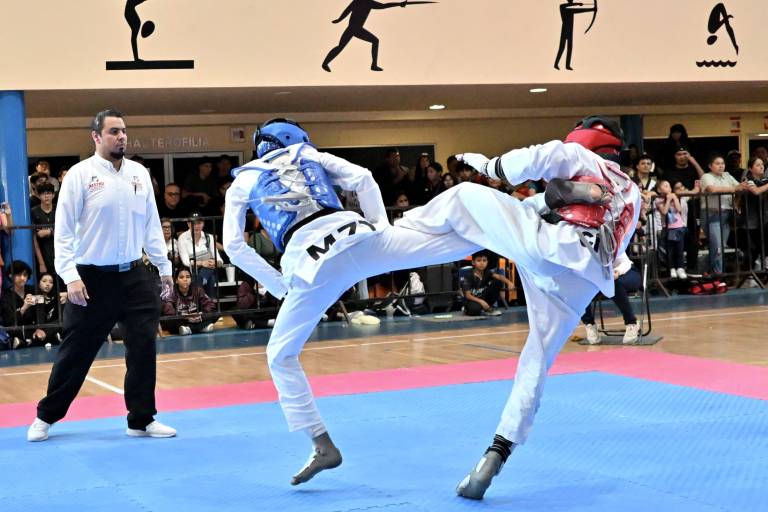Combaten taekwondoínes porteños por 36 medallas del estatal de Conade