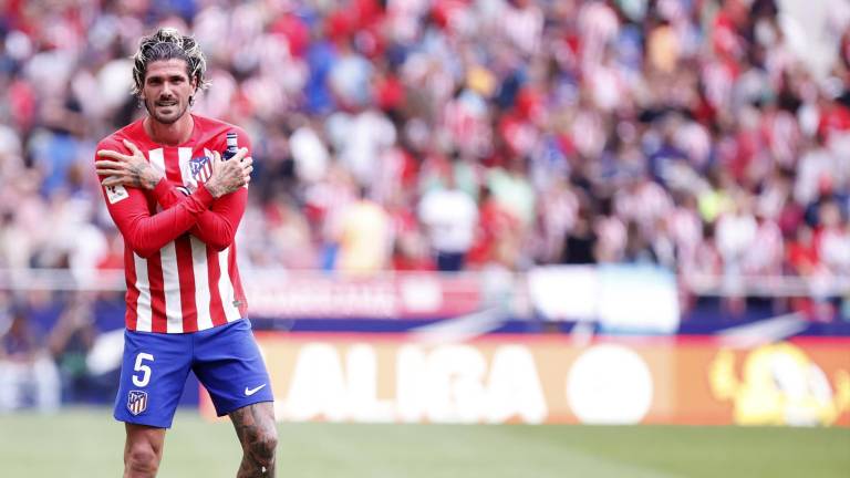 Rodrigo De Paul festeja su gol.