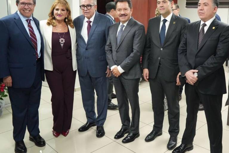 Respaldan Monreal, Mier y representantes de Sinaloa a Rocha Moya en Tercer Informe de Labores