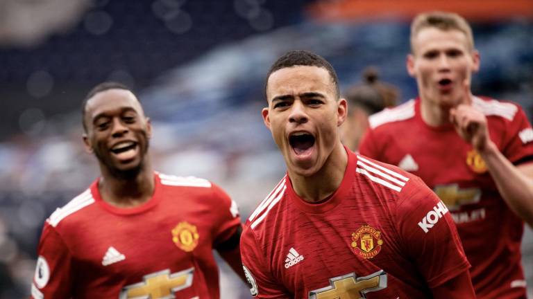 Mason Greenwood volvió a anotar por el Manchester United.
