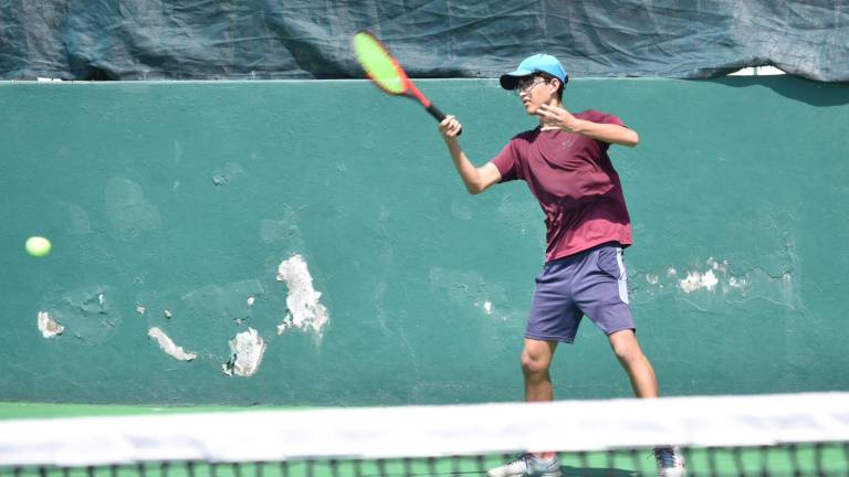Las canchas de la Casa Club El Cid vibraron con las finales de la primera etapa del Circuito Imdem de Tenis.