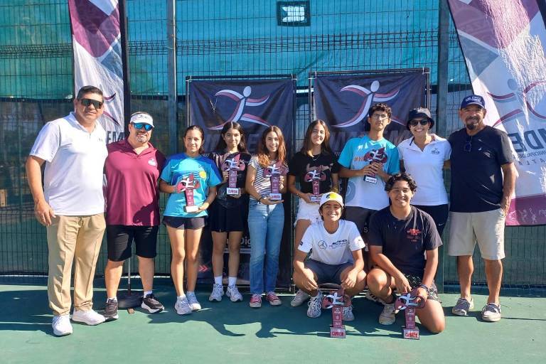 Clausuran con saque ace el Circuito Imdem de Tenis 2023