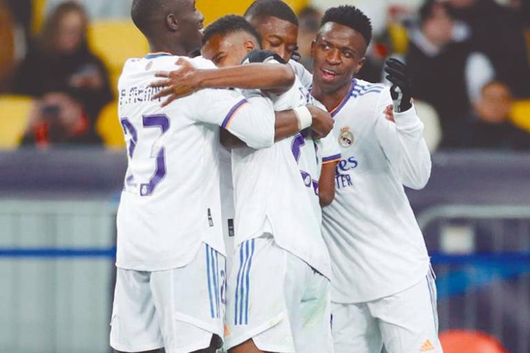 Golea el Madrid al Shakhtar Donetsk en la Champions