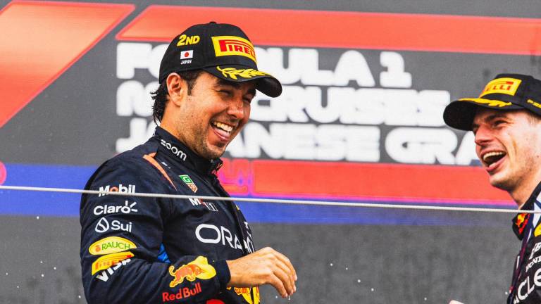 Sergio “Checo” Pérez se muestra relajado.