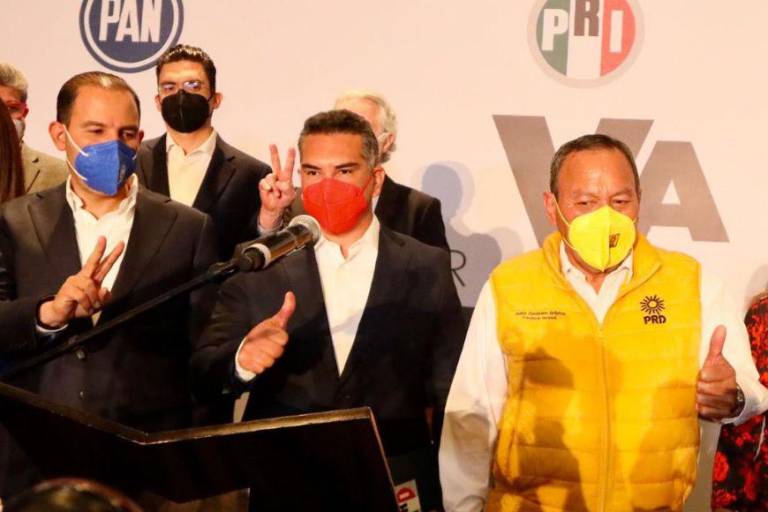 PRI, PAN y PRD seguirán unidos para frenar ‘caprichos’ de AMLO