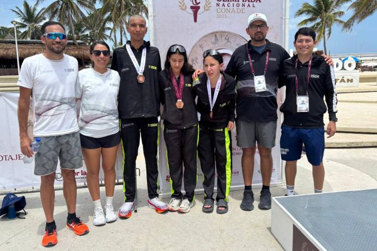 Sinaloa cierra con dos medallas de bronce en Olimpiada Nacional de Triatlón