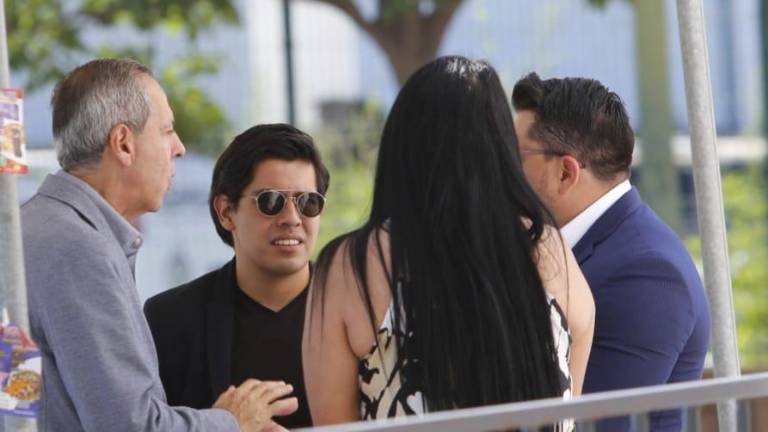El Alcalde desaforado de Ahome, Gerardo Vargas Landeros, en el Centro de Justicia Penal en Culiacán.