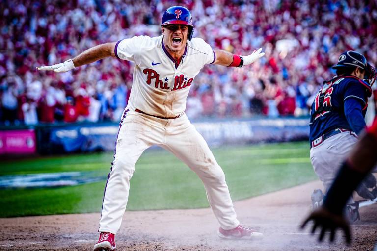 Filis eliminan a los campeones Bravos y avanzan a la Serie de Campeonato de la Liga Nacional