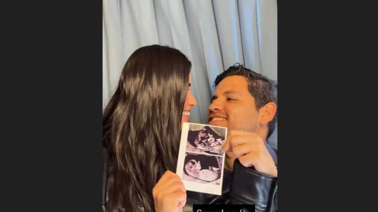 La Reina de los Juegos Florales del Carnaval de Mazatlán 2020-2021 y su esposo Iván del Real comparten una emotiva imagen del ultrasonido de su primer bebé.