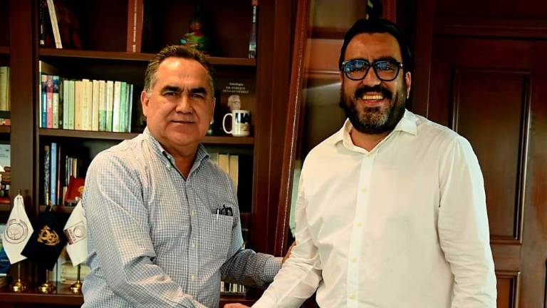 Jesús Madueña y Juan de Dios Gámez sostuvieron una reunión para coordinar acciones conjuntas en beneficio de los sinaloenses.