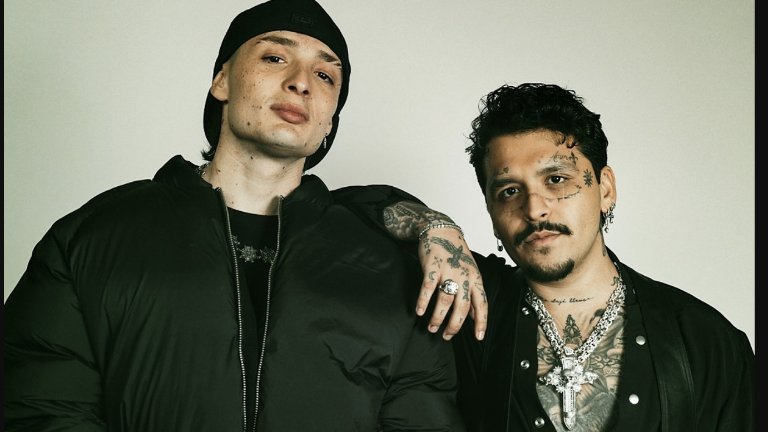 Peso Pluma y Christian Nodal se unen para grabar el tema La Intención.