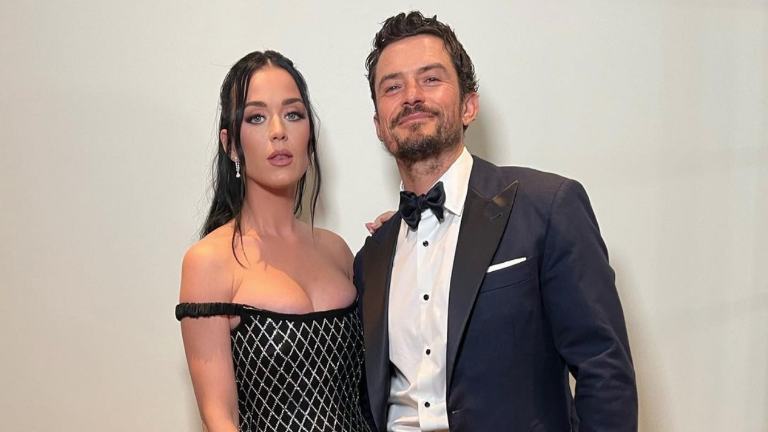 Katy Perry y Orlando Bloom.