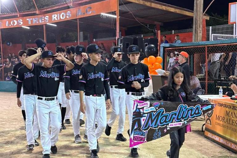 Inauguran temporada de la Liga Tres Ríos de Beisbol