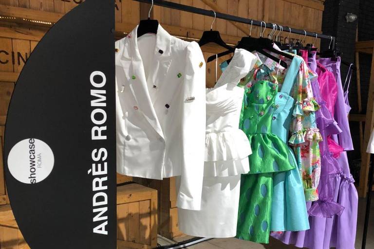 El sinaloense Andrés Romo triunfa en la Semana de la Moda de Roma