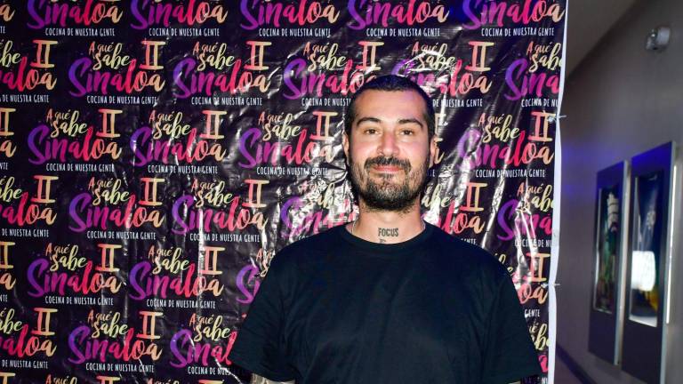 El chef Daniel González, de Casa Bon, agradeció la invitación a formar parte de “A qué sabe Sinaloa II”.