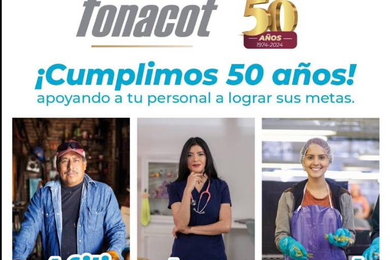 En su aniversario de oro, Fonacot se mantiene a la ayuda de los trabajadores