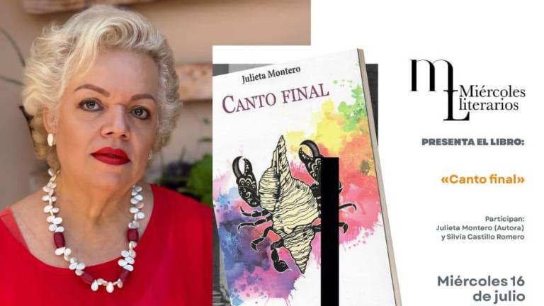 Julieta Montero celebrará en Guadalajara sus 50 años de trayectoria como poeta con su presentación en Miércoles Literarios, que se celebrará en el ex Convento del Carmen.