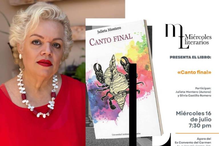 Julieta Montero celebrará 50 años de poesía en Guadalajara