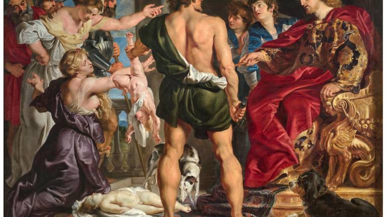 El Juicio de Salomón, atribuido a Peter Paul Rubens, 1611-14.