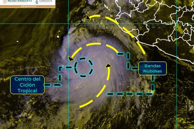 Sinaloa está en alerta ante acercamiento de otro huracán y esto debes saber para cuidarte