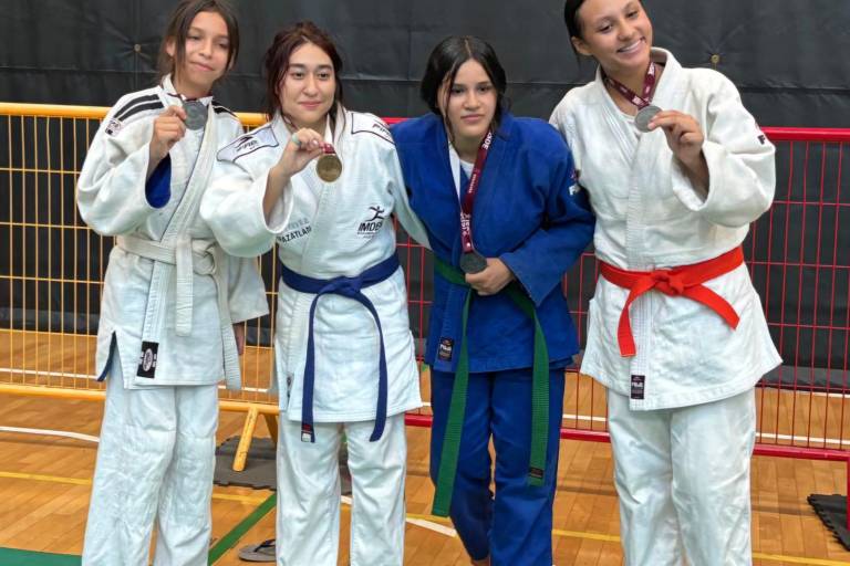 Se cuelgan judocas mazatlecos 10 medallas rumbo al Nacional de Federación