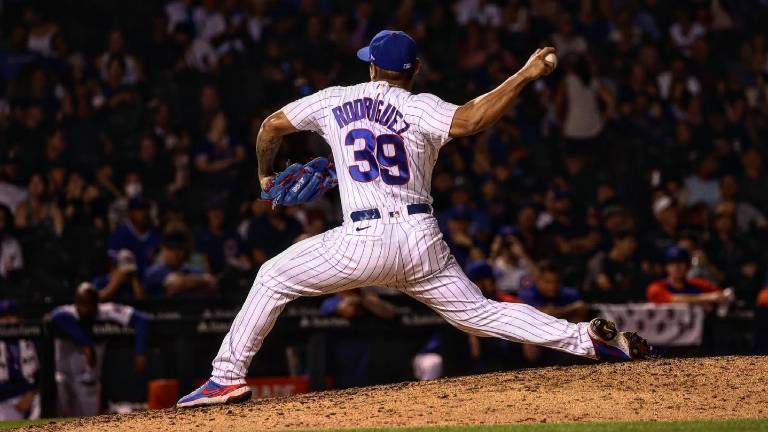 Manuel Rodríguez hilvanó días con rescate para los Cachorros de Chicago.