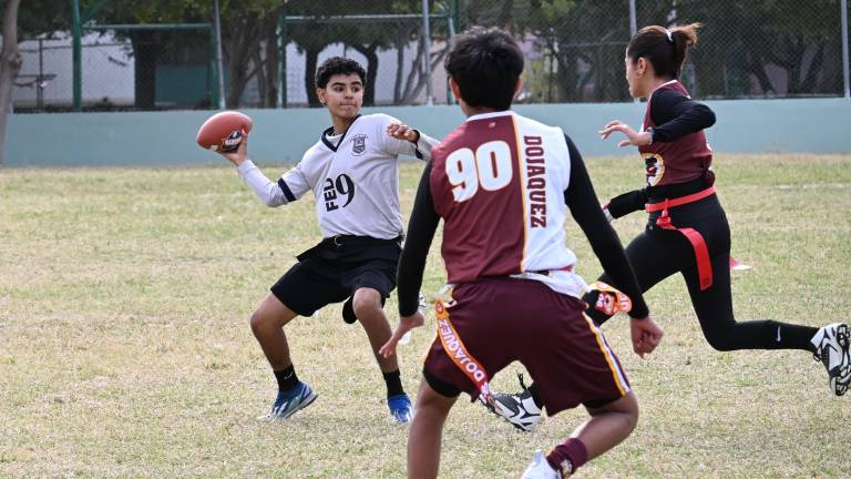Los jugadores de la Secundaria Federal 1 se preparan para el Estatal del 1 de febrero.