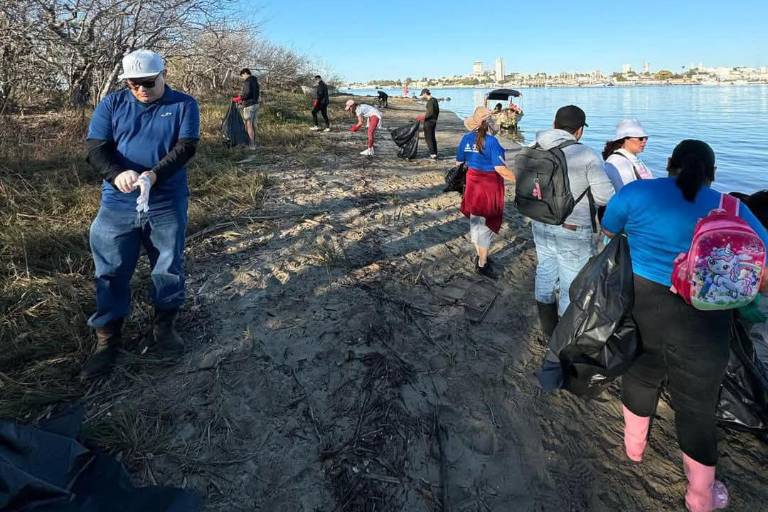 Continúa MazConCiencia con labores de limpieza por distintas zonas de Mazatlán