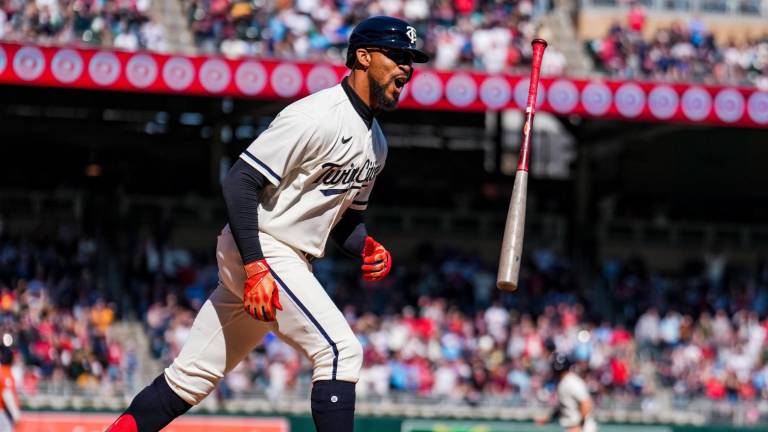 Byron Buxton lució ofensivamente ante los Astros.