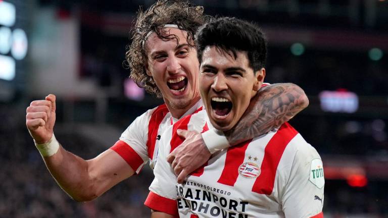 Érick Gutiérrez anotó gol en uno de sus mejores encuentros con el PSV.
